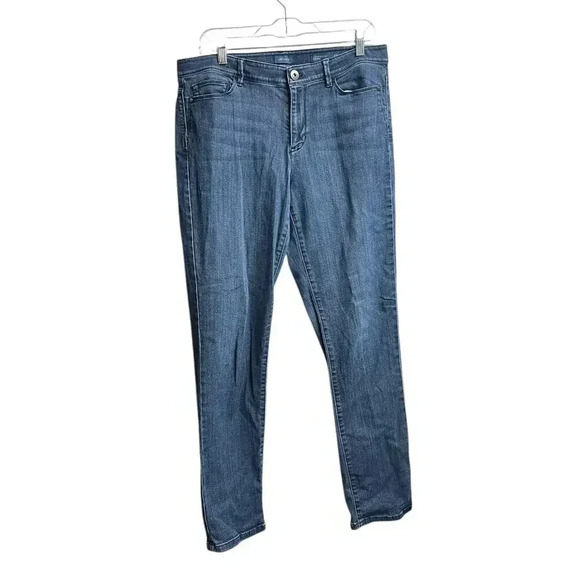 J.Jill Authentic Fit Slim Ankle Jeans Blue 12 Tall - Picture 1 of 8